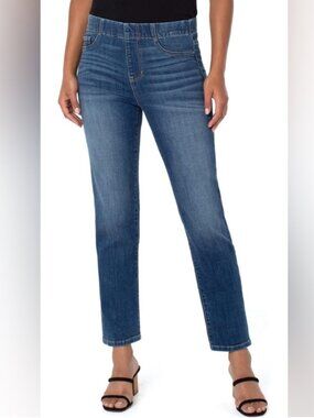 LIVERPOOL | NEW | Chloe Slim Pull-On Jeans | "Westchester" | Size 8/29